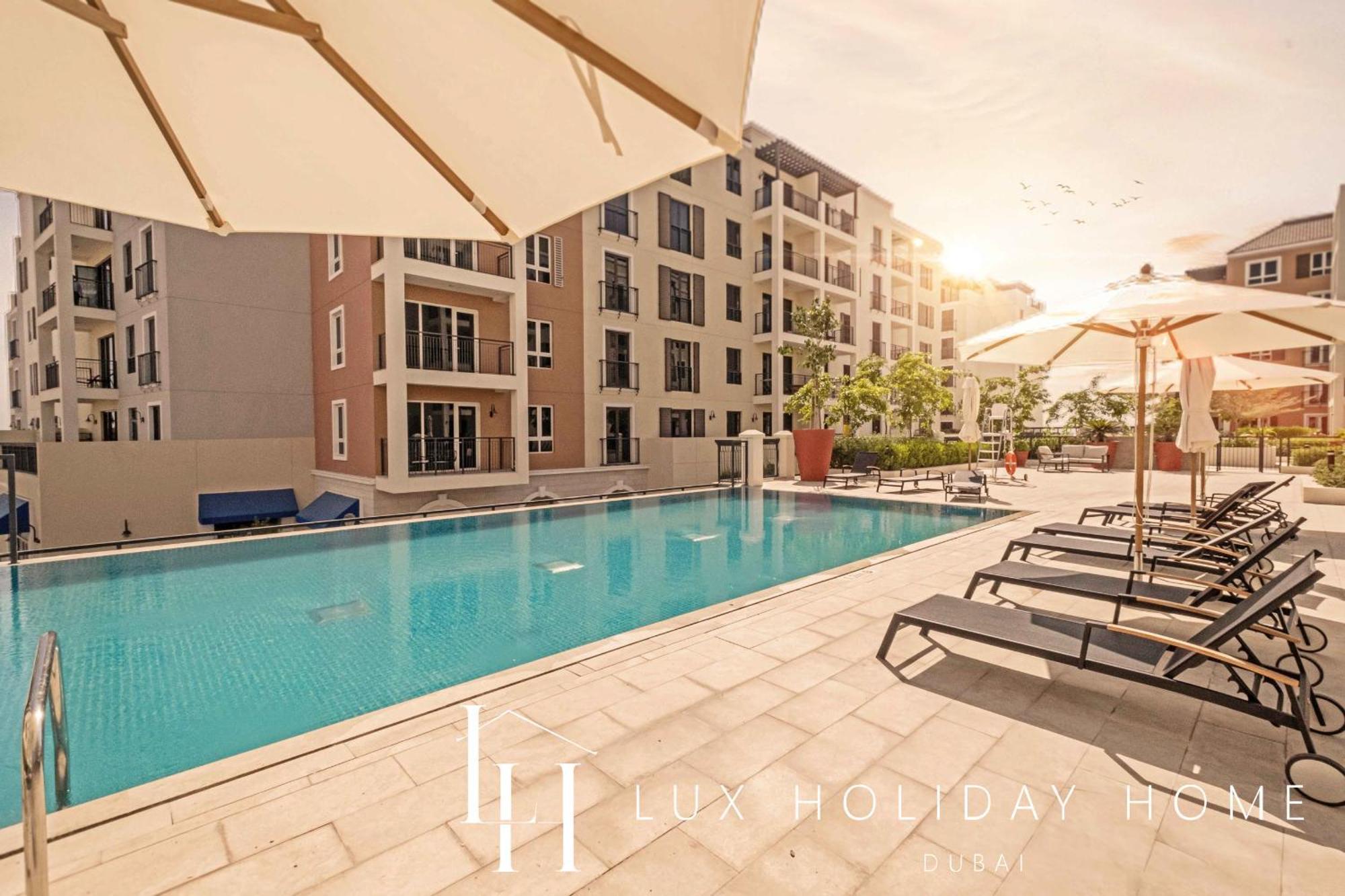 Lux - The La Mer Sea View Suite 3 Дубай Екстер'єр фото